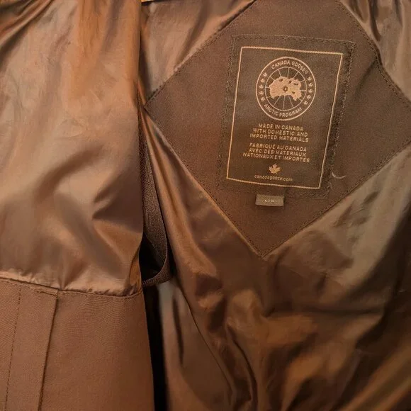 Canada Goose Lorette Hooded Parka Women's Large, Black - Picture 6 of 10